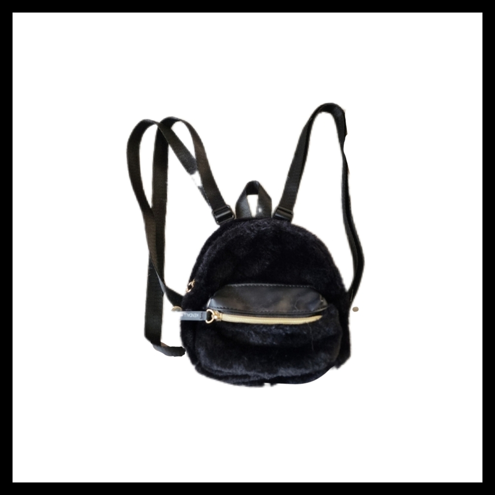 Kendall & Kylie Faux Fur Mini Backpack